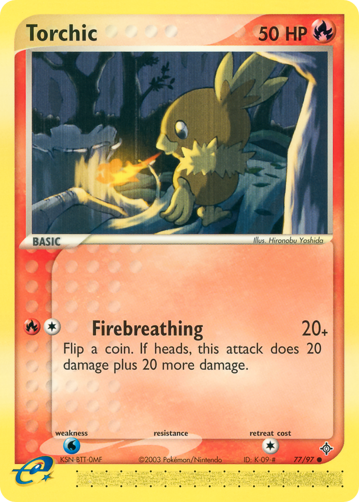 Torchic 077/100 Common