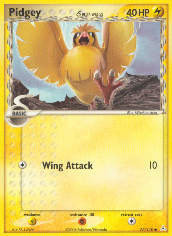 Pidgey δ 077/111 Common