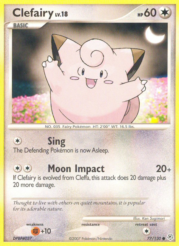Clefairy 077/130 Common