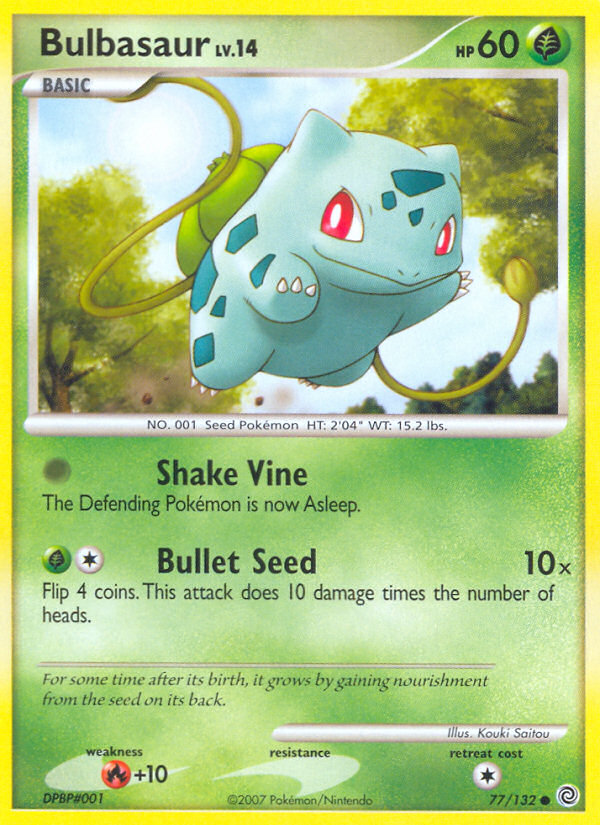 Bulbasaur 077/132 Common