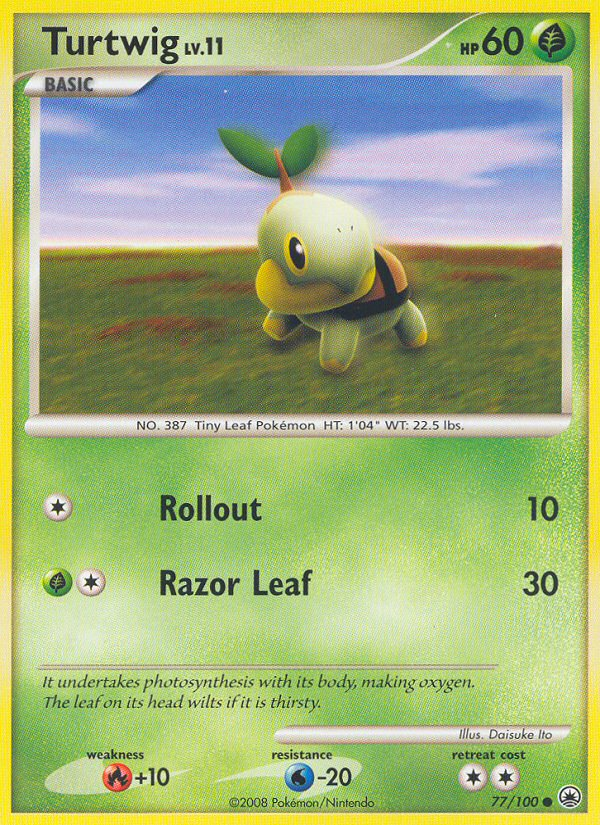 Turtwig 077/100 Common