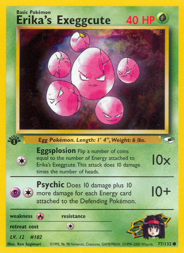 Erika's Exeggcute 077/132 Common