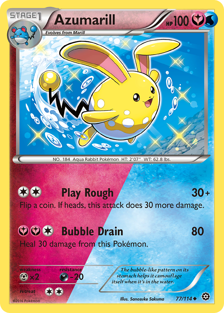 Azumarill 077/116 Uncommon