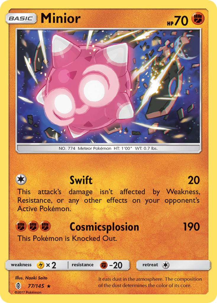 Minior 077/180 Rare Holo