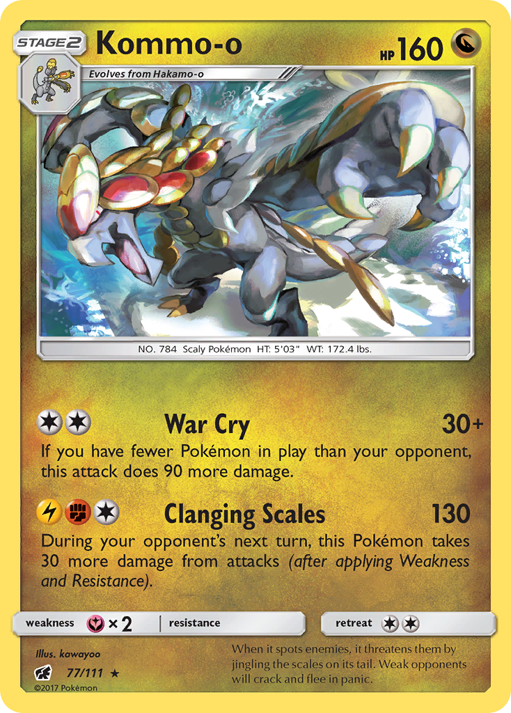 Kommo-o 077/126 Rare