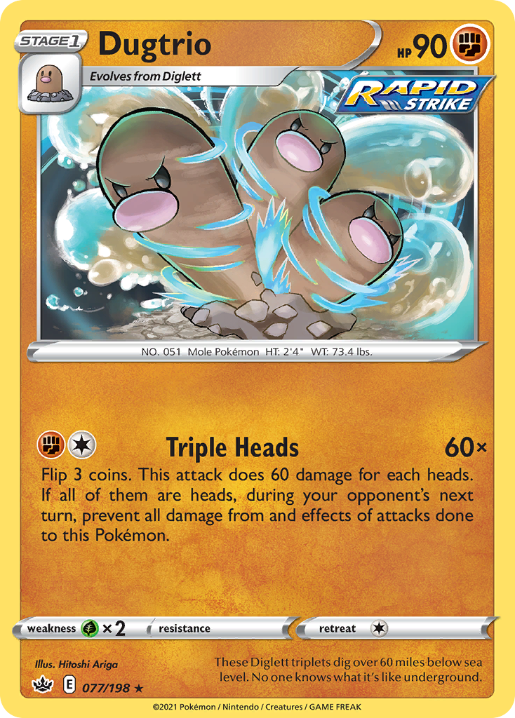Dugtrio 077/233 Rare