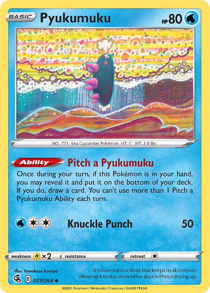 Pyukumuku 077/284 Uncommon