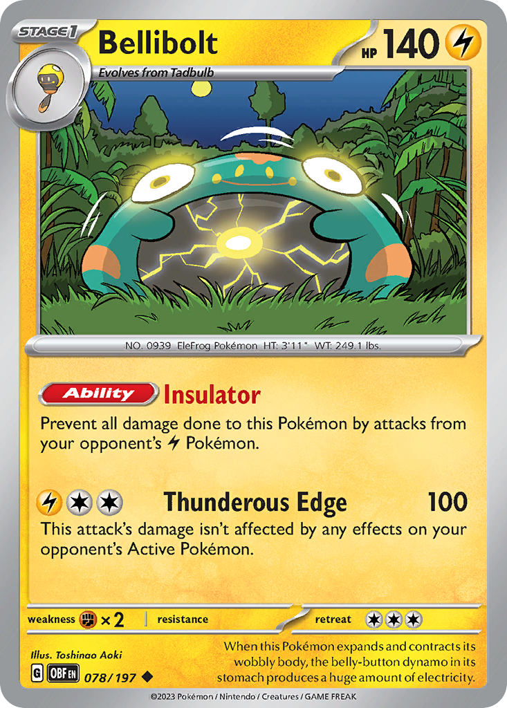 Bellibolt 078/230 Uncommon