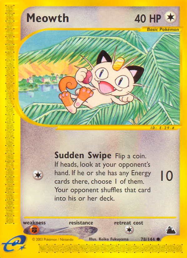Meowth 078/182 Common