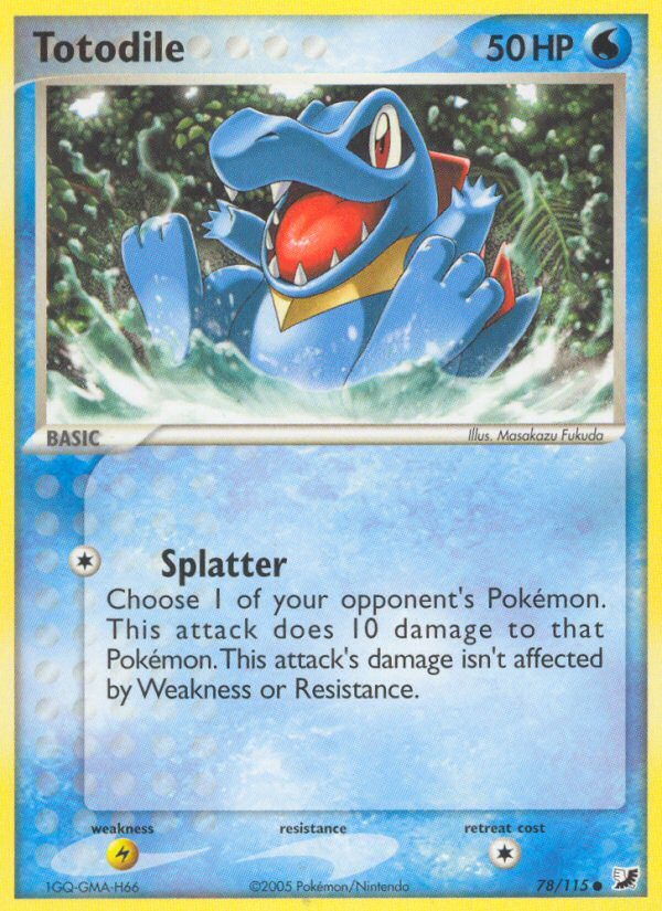 Totodile 078/145 Common