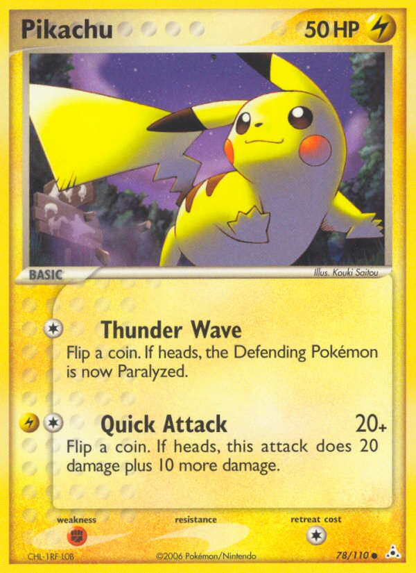 Pikachu 078/111 Common