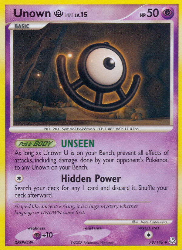 Unown [U] 078/146 Uncommon