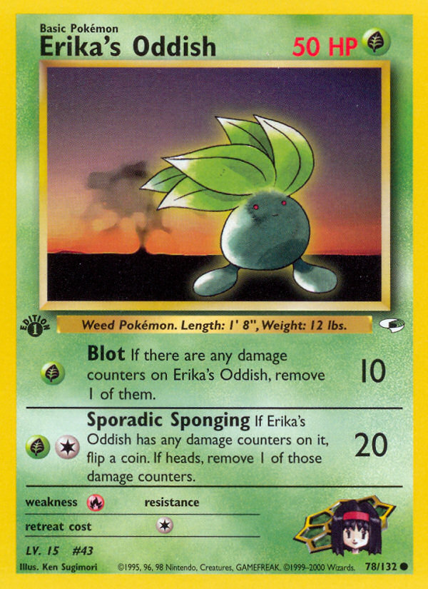 Erika's Oddish 078/132 Common