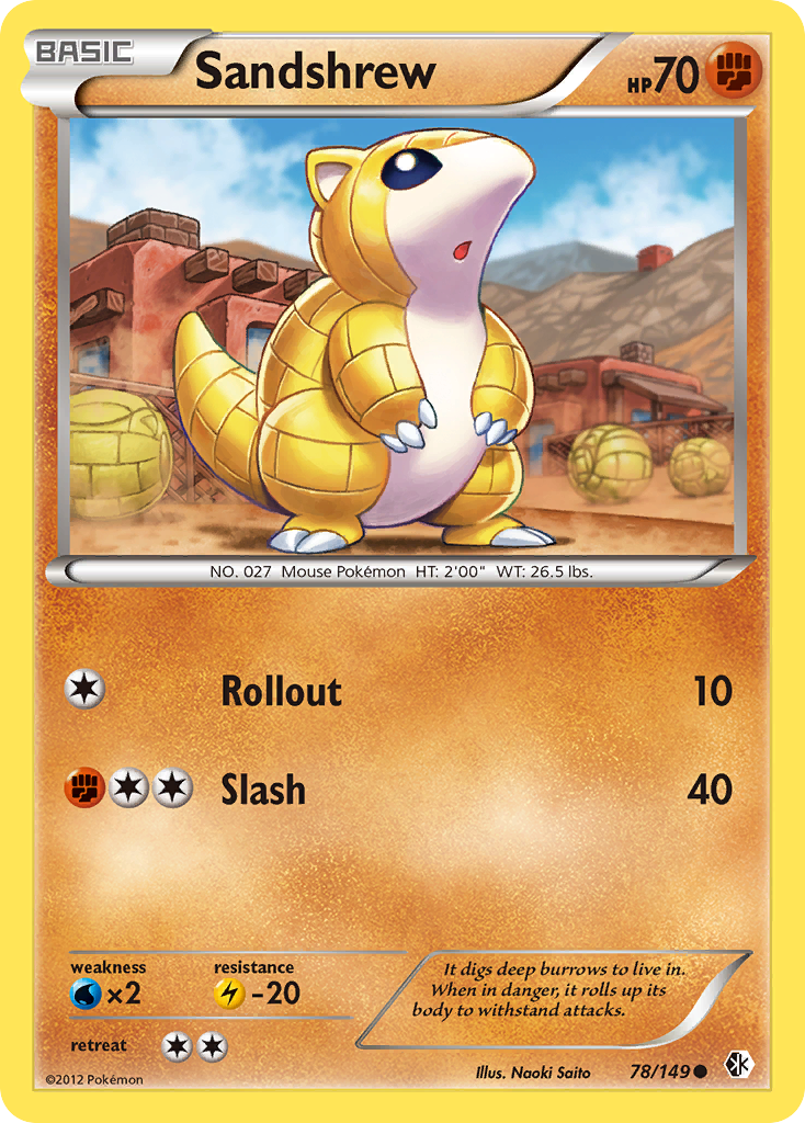 Sandshrew 078/153 Common