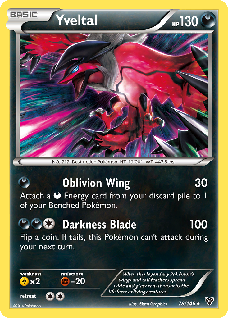 Yveltal 078/146 Rare