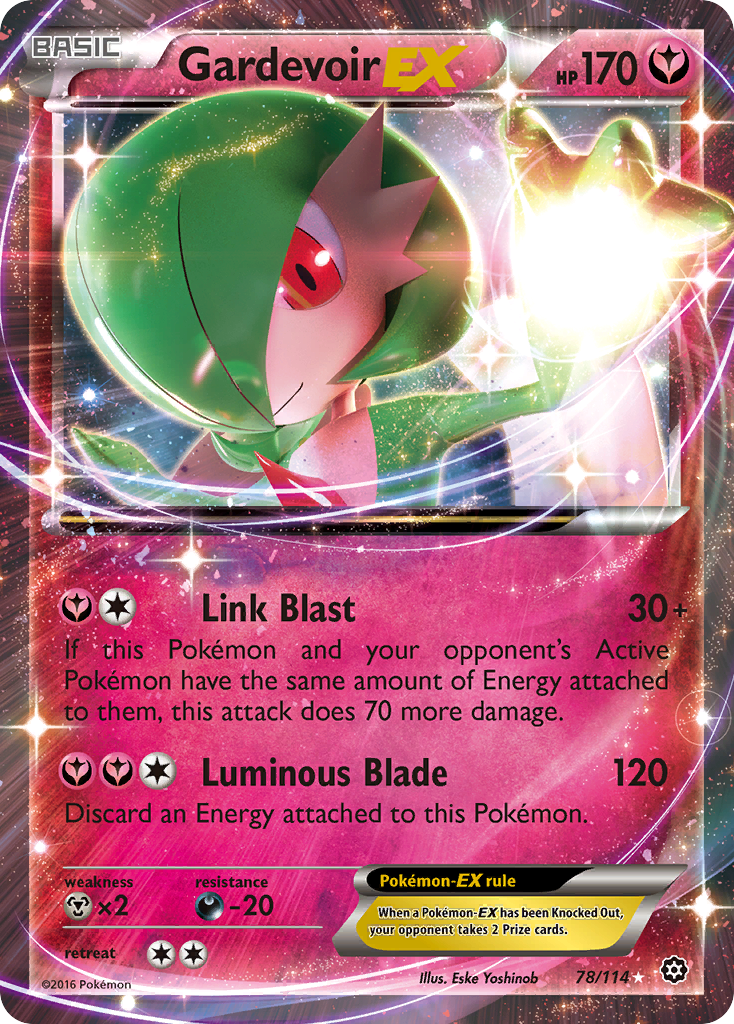 Gardevoir-EX 078/116 Rare Holo EX