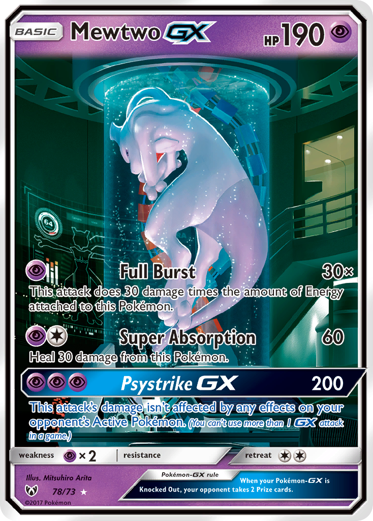 Mewtwo-GX 078/81 Rare Secret