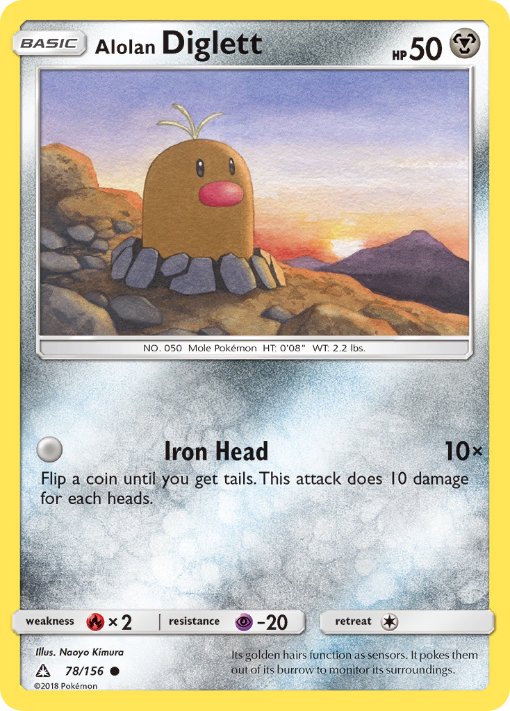 Alolan Diglett 078/178 Common