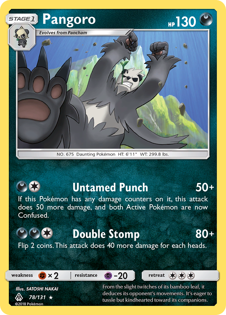 Pangoro 078/150 Rare