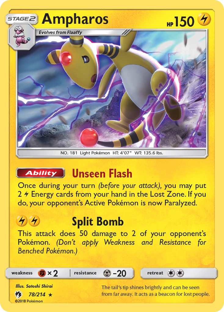 Ampharos 078/240 Rare Holo