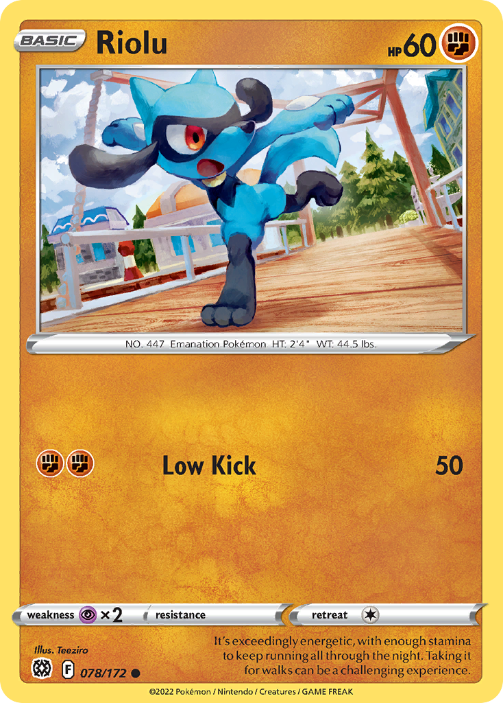 Riolu 078/186 Common