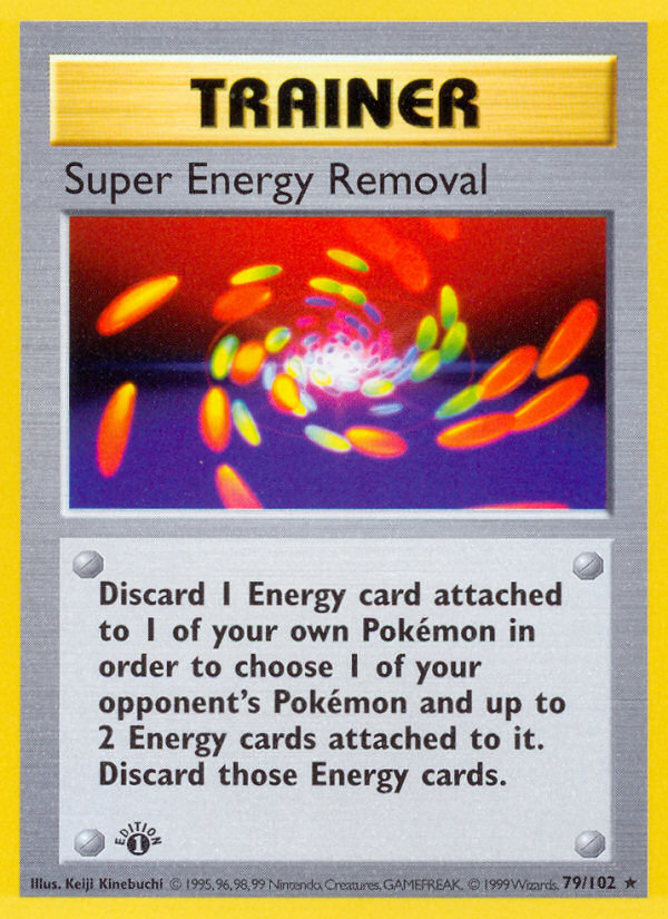 Super Energy Removal 079/102 Rare