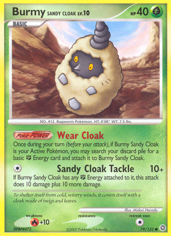 Burmy Sandy Cloak 079/132 Common