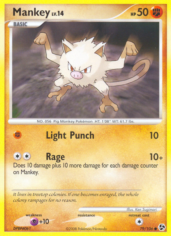 Mankey 079/106 Common