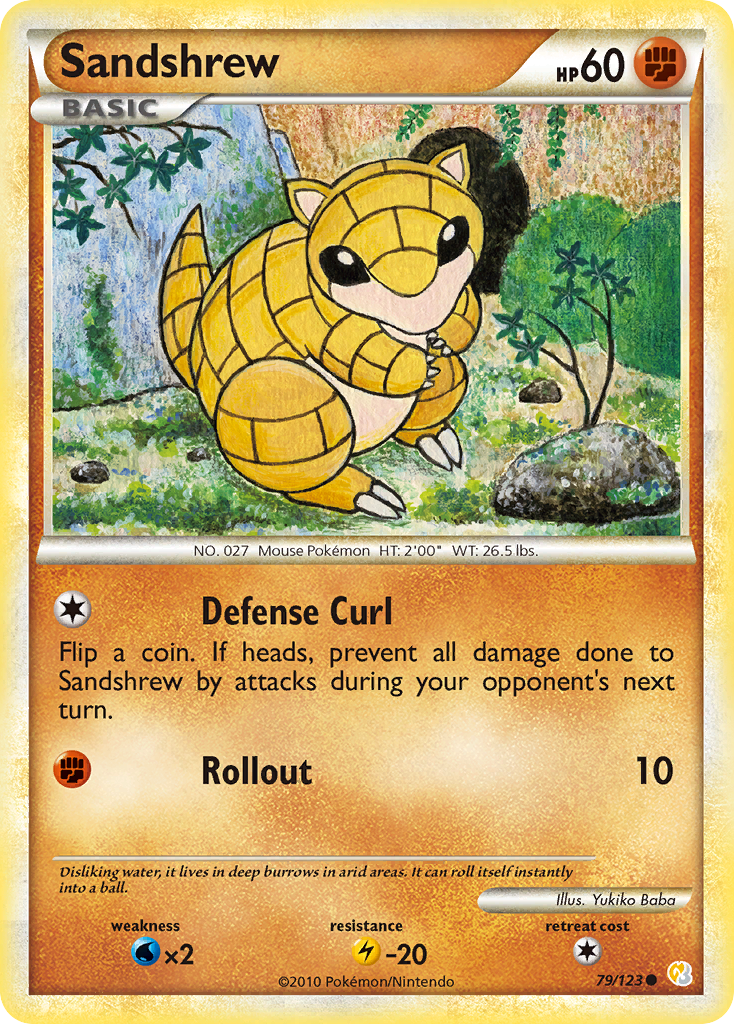 Sandshrew 079/124 Common
