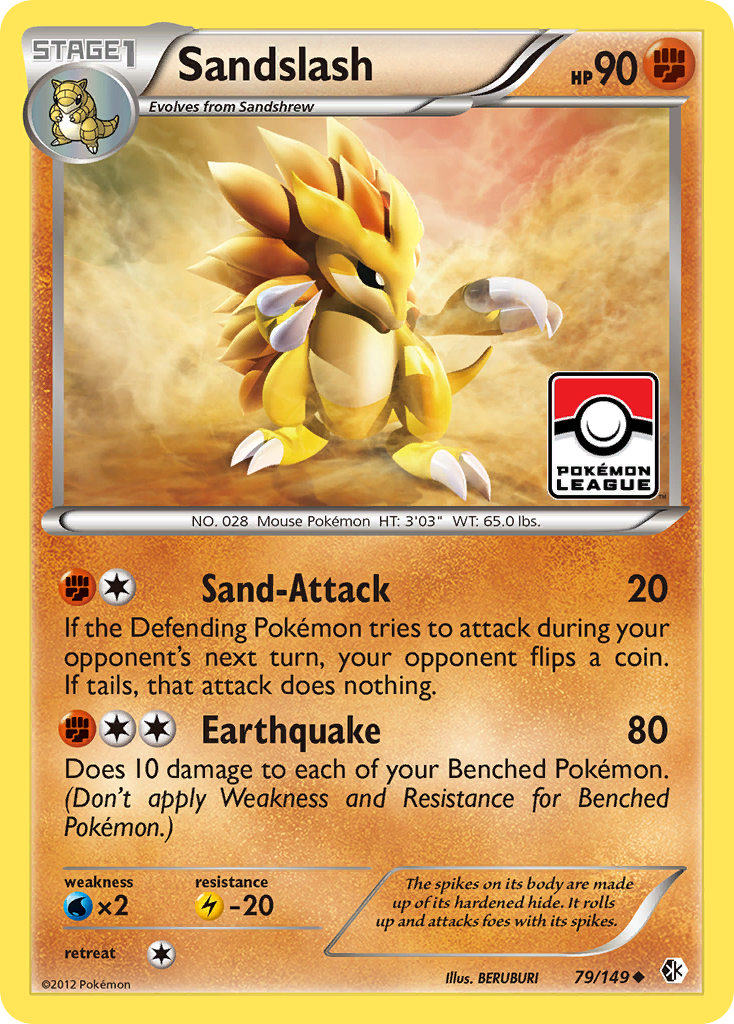 Sandslash 079/153 Uncommon