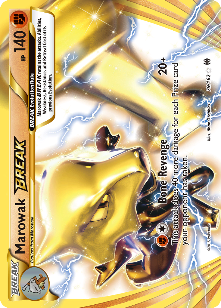 Marowak BREAK 079/165 Rare BREAK