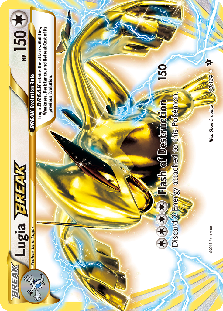 Lugia BREAK 079/129 Rare BREAK