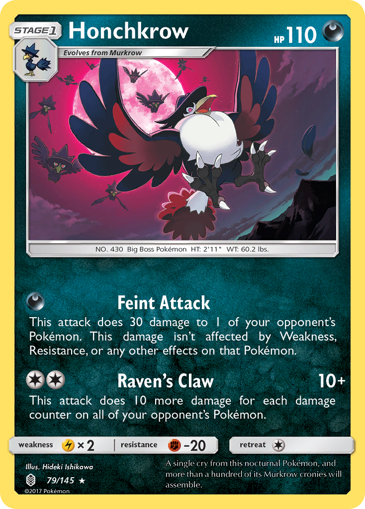 Honchkrow 079/180 Rare