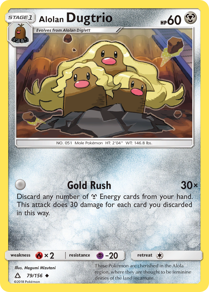 Alolan Dugtrio 079/178 Uncommon