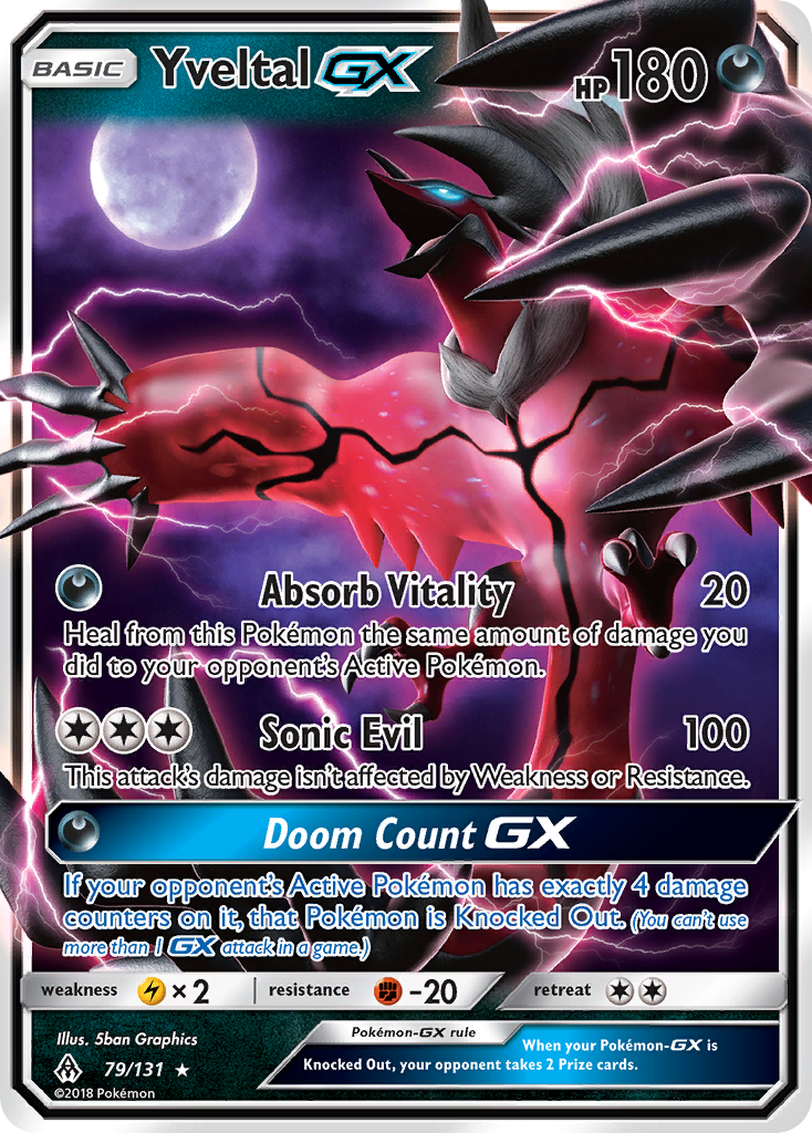 Yveltal-GX 079/150 Rare Holo GX