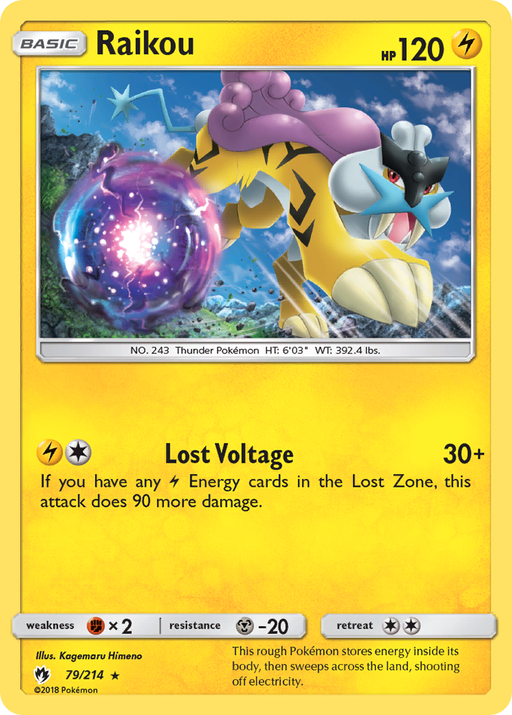 Raikou 079/240 Rare