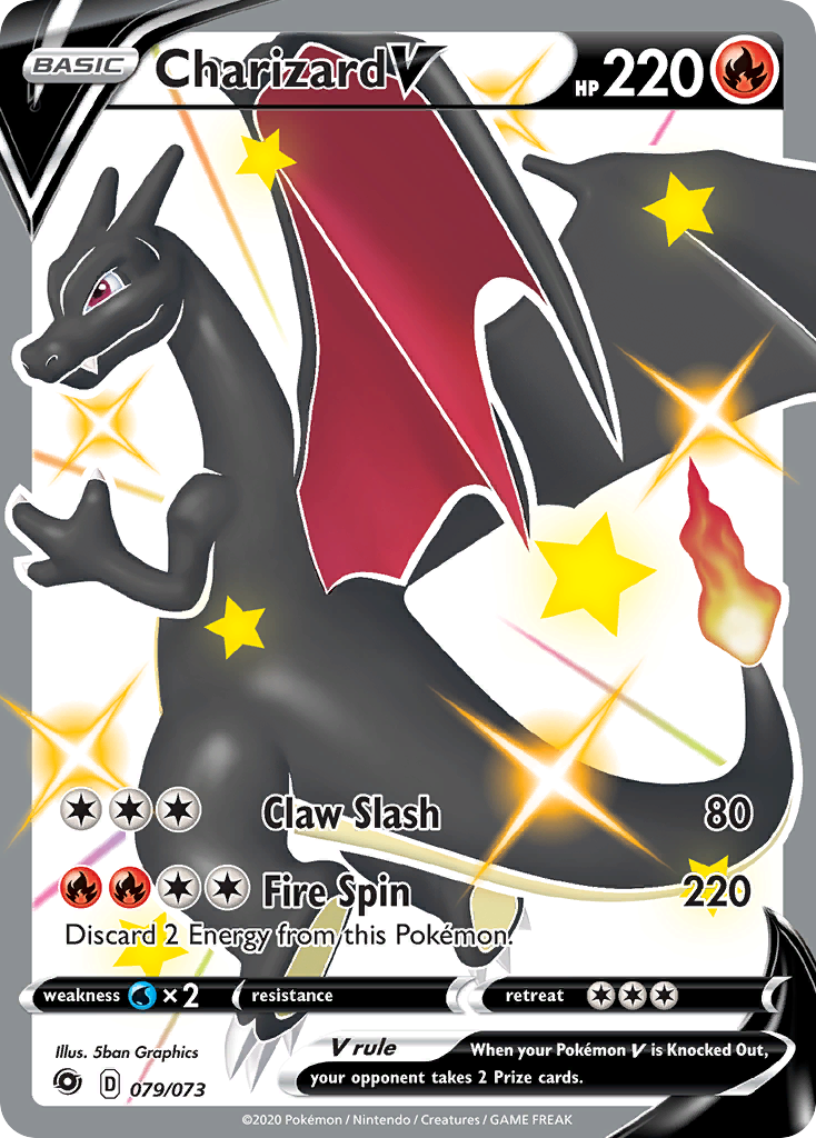 Charizard V 079/80 Rare Secret