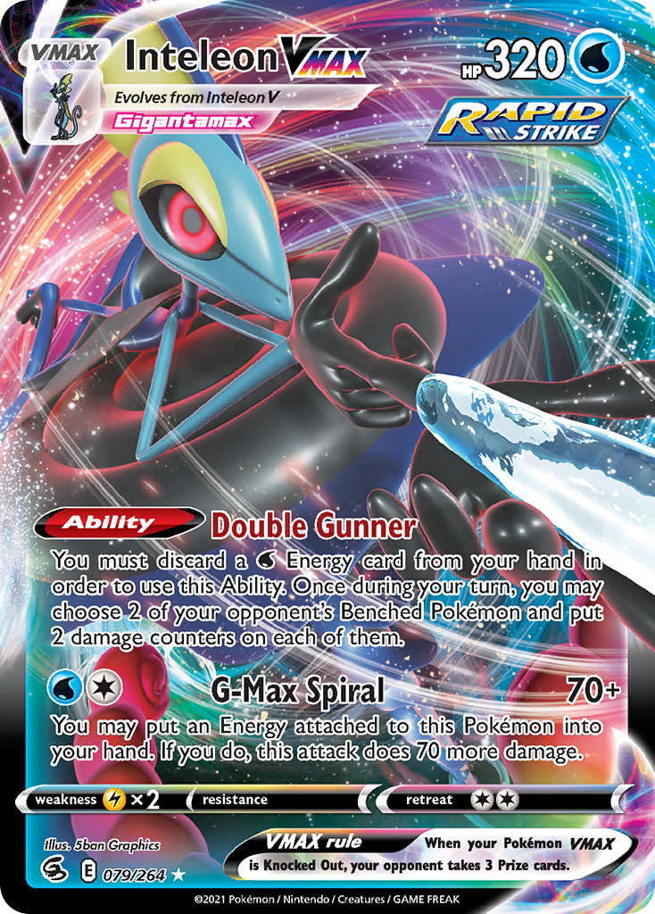Inteleon VMAX 079/284 Rare Holo VMAX
