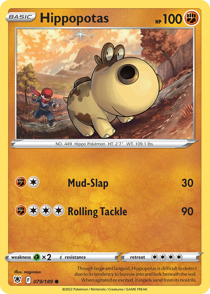 Hippopotas 079/216 Common