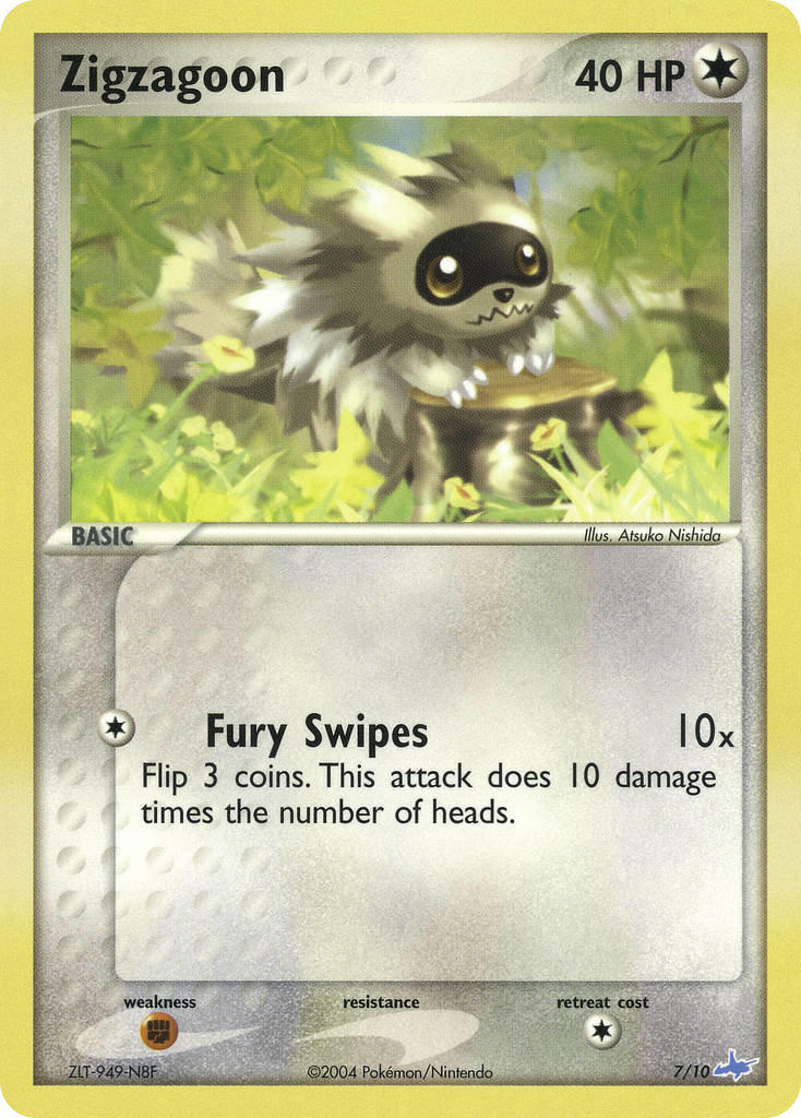 Zigzagoon 007/10 Unknown