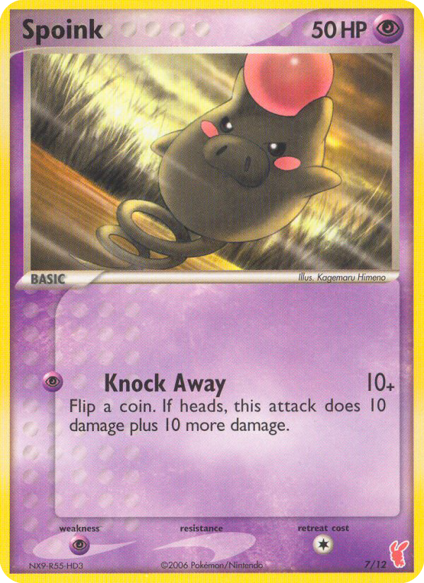 Spoink 007/12 Unknown
