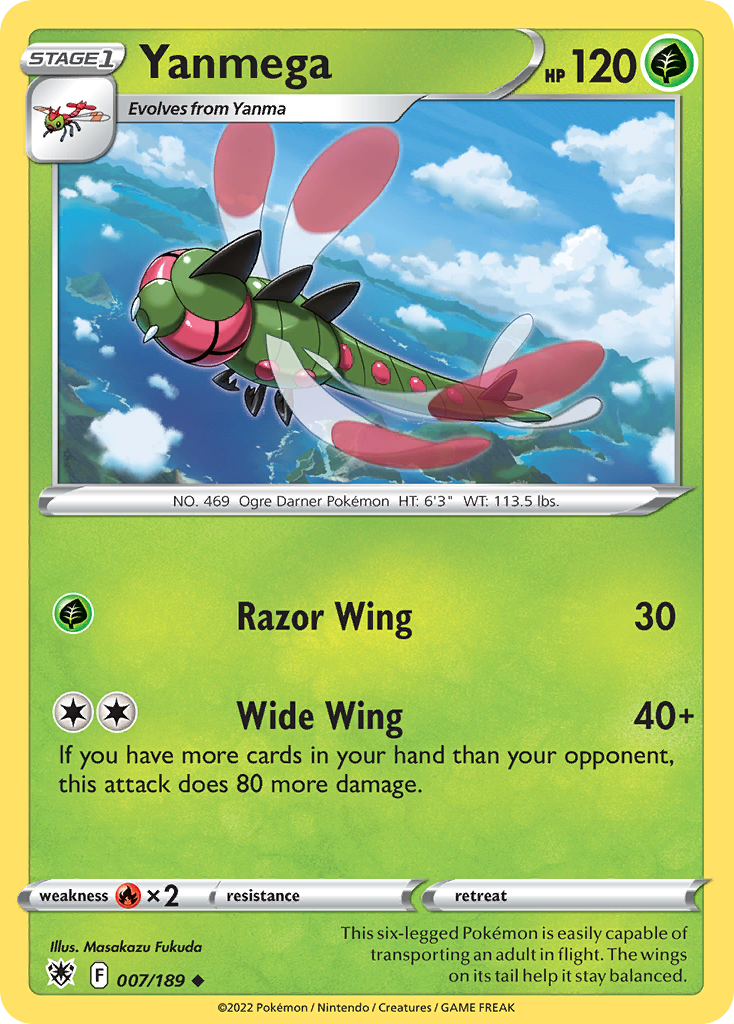 Yanmega 007/216 Uncommon