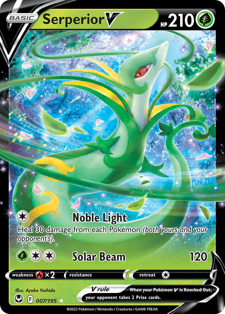 Serperior V 007/215 Rare Holo V
