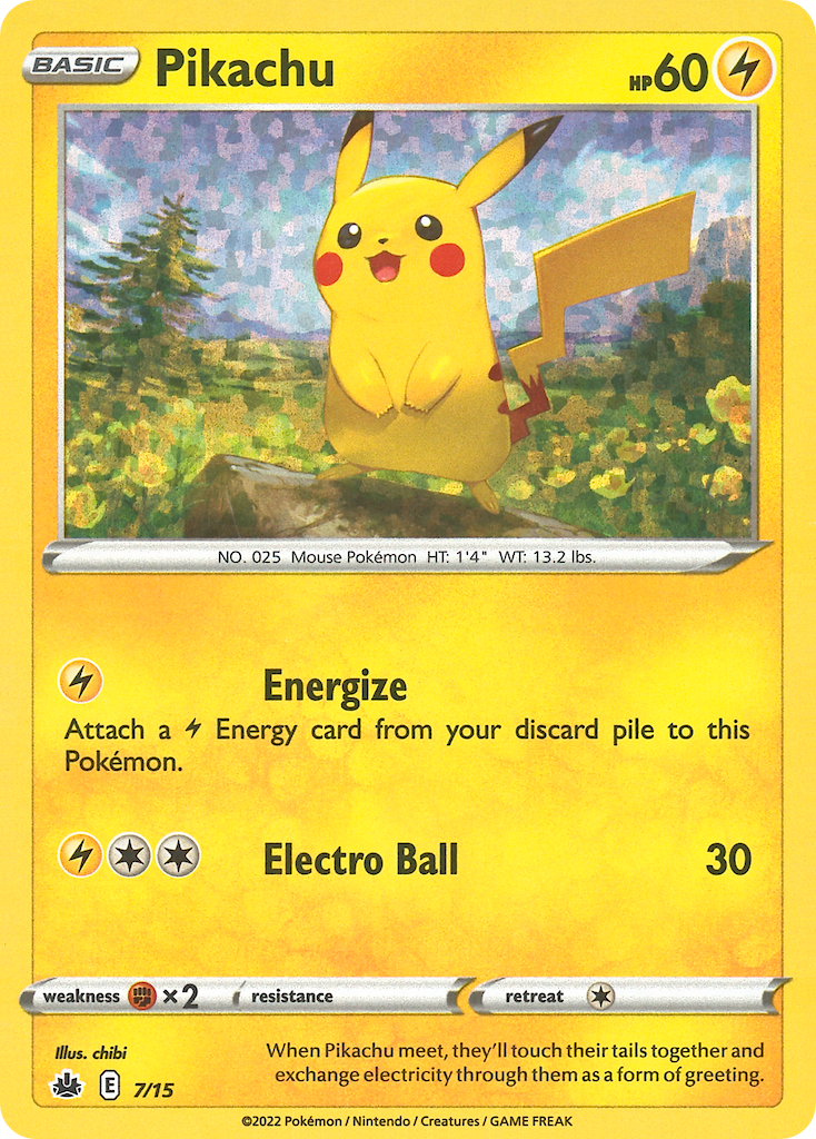 Pikachu 007/15 Unknown