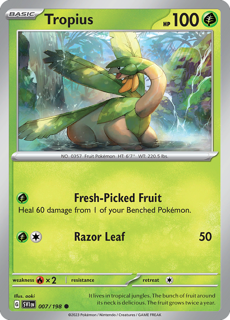 Tropius 007/258 Common
