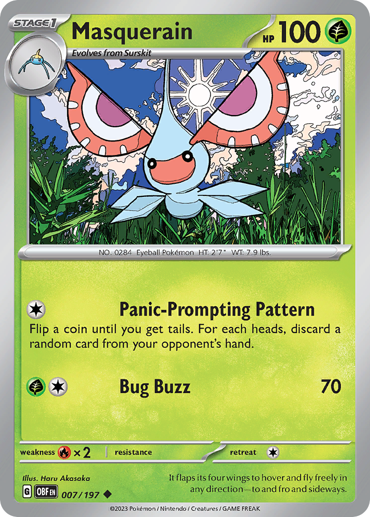 Masquerain 007/230 Uncommon