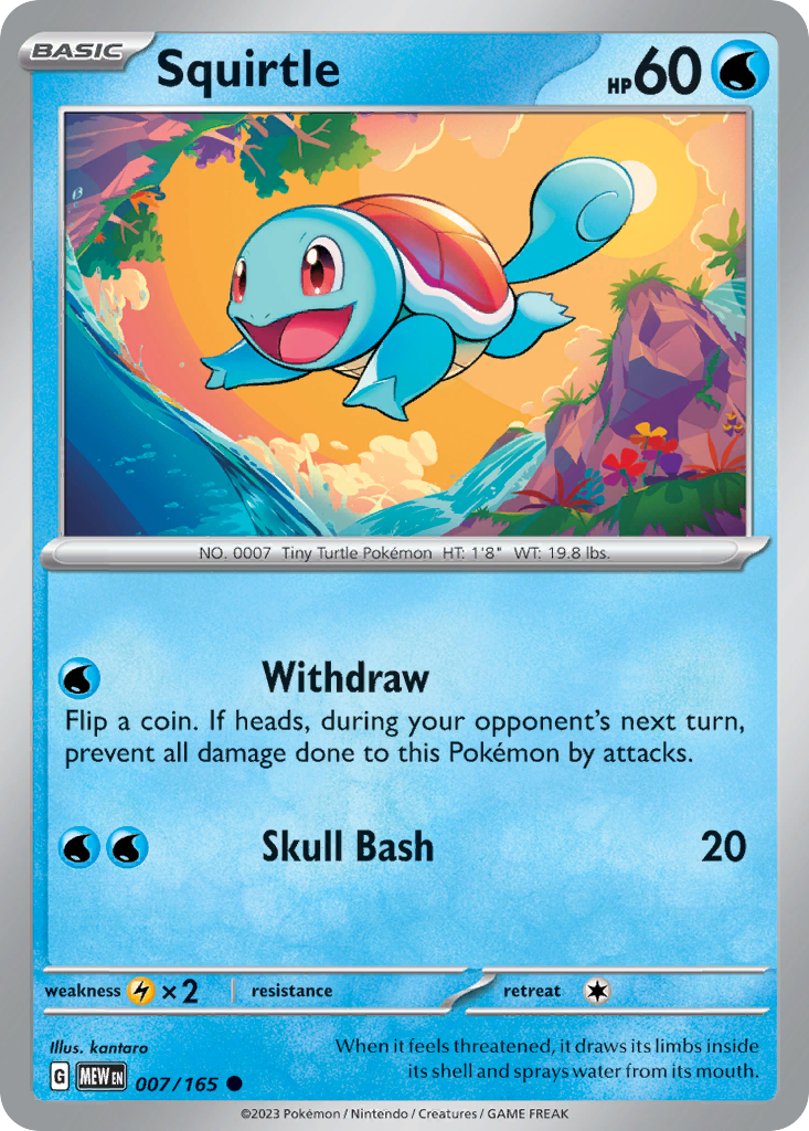 Squirtle 007/207 Common