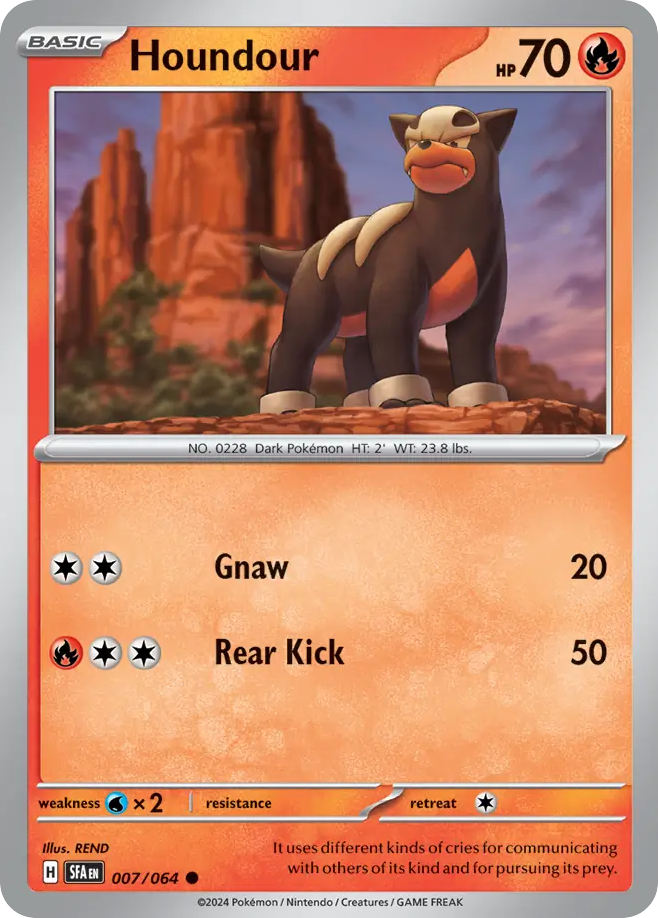 Houndour 007/99 Common