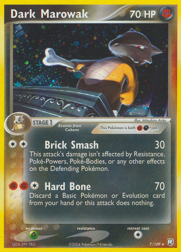 Dark Marowak 007/111 Rare Holo