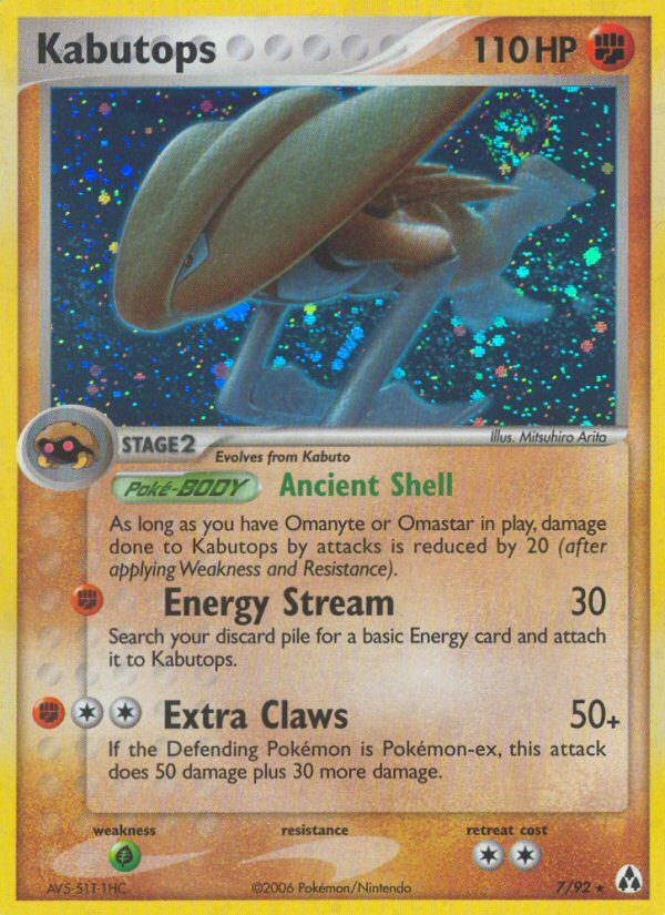 Kabutops 007/93 Rare Holo